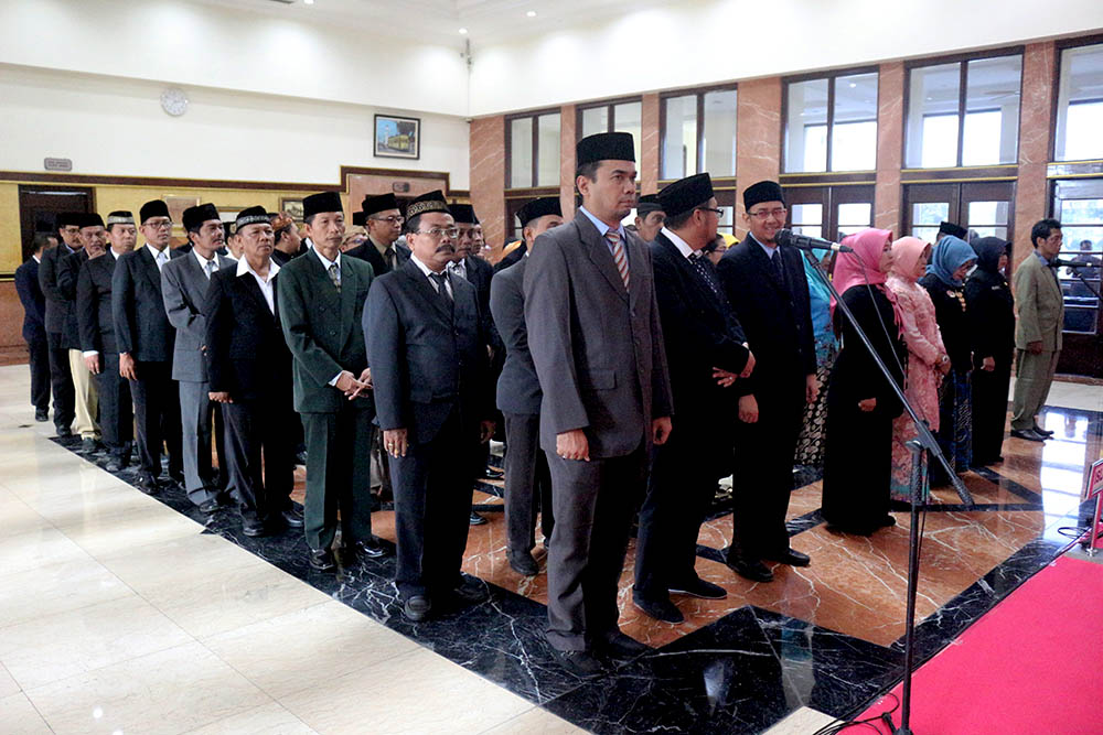 foto pelantikan pejabat pemkot surabaya