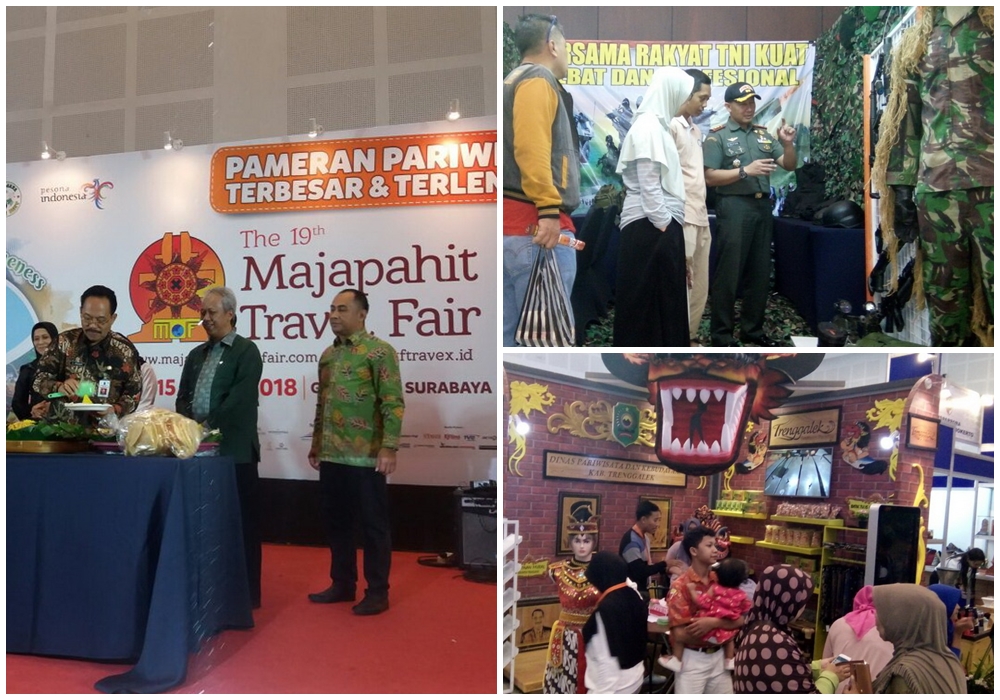 foto pameran majapahit travel fair 2018